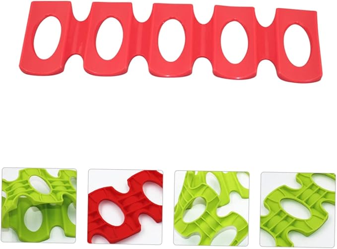 SOLUSTRE Silicone Can Rack Slip Beverage Storage Mat Stacking Drink Organizer for Cans and Bottles High Temperature Cold Resistant for Home Office Bar Parties
