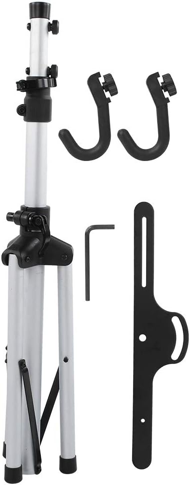 Triangle Bike Hanging Rack, Adjustable Repair Display Stand for Road Bike Parking