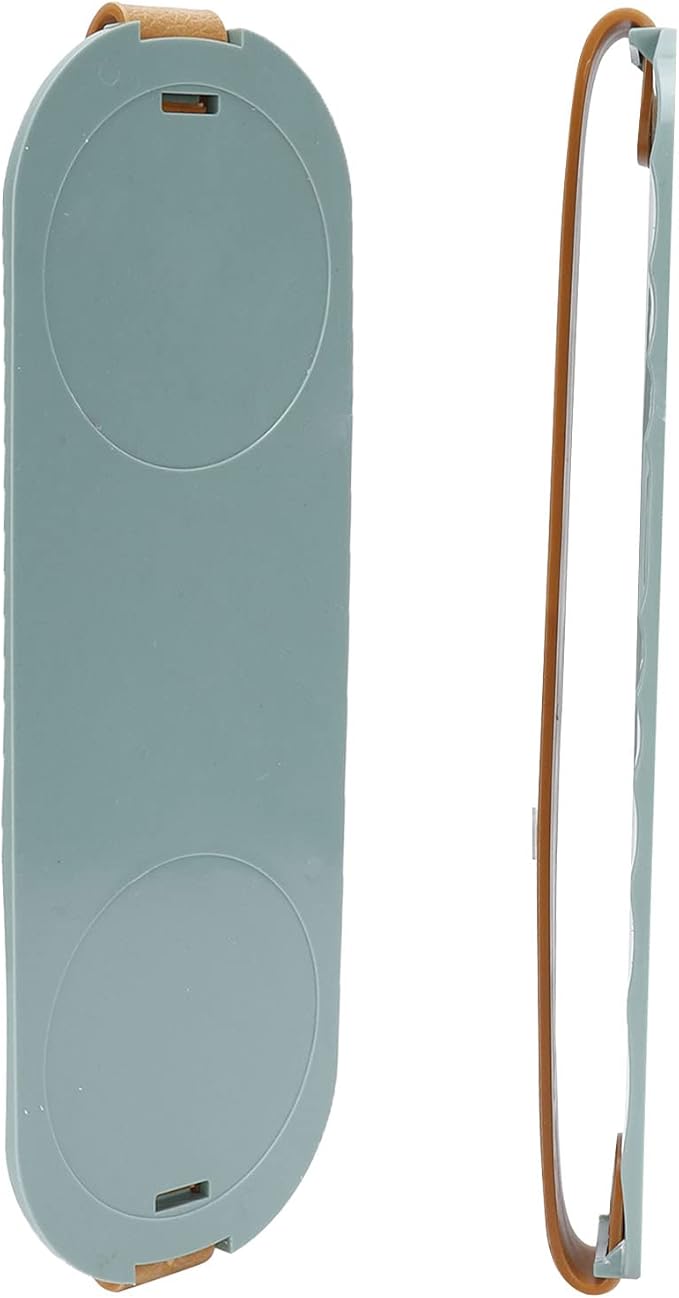 Wall Mounted Slipper Holder, Wall Mounted Shoes Rack Slipper Holder, Storage Organizer Hanging Drainage Shelf for Bathroom (Green)