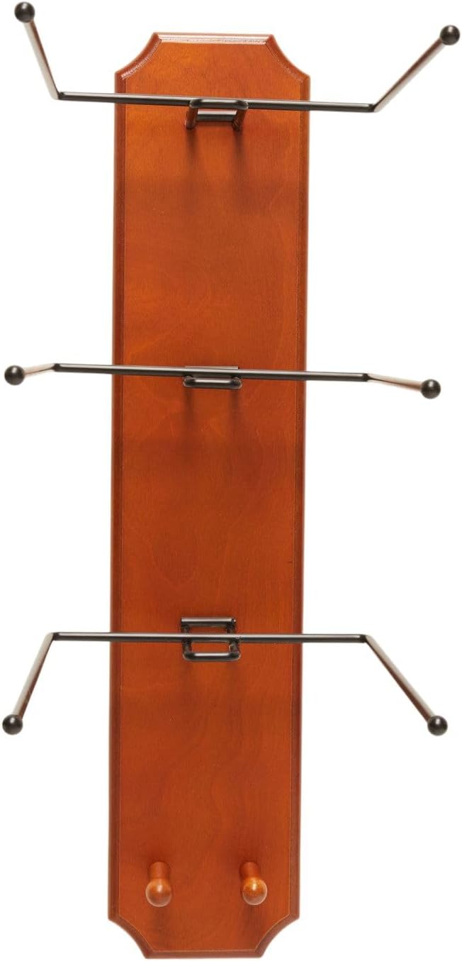 Bb Ranch Unisex Ranch&Reg; Rolled Oak 3 Tiered Cowboy Hat Rack Light Brown One Size