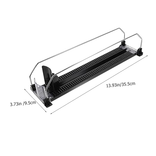 Beverage Pusher Can Organizer Drink Automatic Pusher Glide for Refrigerator Shelf