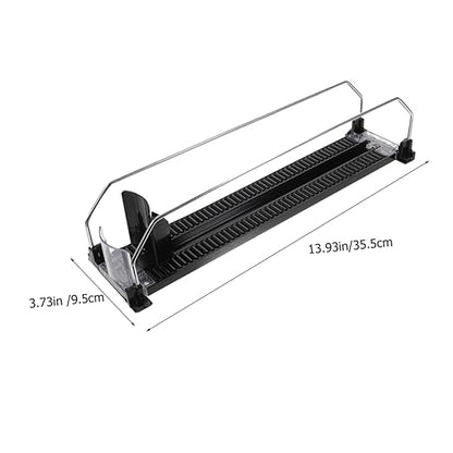 Beverage Pusher Can Organizer Drink Automatic Pusher Glide for Refrigerator Shelf