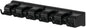 iDesign InterDesign Kitchen, Laundry Room, Garage or Utility Closet – Black Wall Mount Mop & Broom Holder