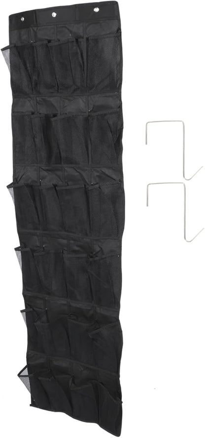 Garneck Door Hanging Shoe Organizer Bag Non-Woven Storage Pouch for Shoes Wall Mount Home Decor Accessory