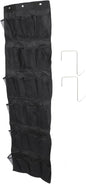 Garneck Door Hanging Shoe Organizer Bag Non-Woven Storage Pouch for Shoes Wall Mount Home Decor Accessory