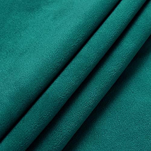 NiNi ALL Teal Velvet Throw Pillow Covers 22x22 Pack of 2 Decorative Couch - Image 6