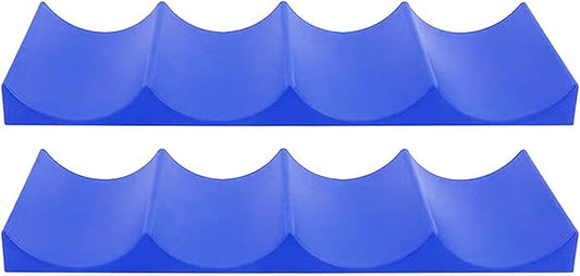 Ulalaza 2Pcs Bottle Stacking Mat Can Stacker Kitchen Cabinet and Fridge Storage Rack Wine Bottles Holder