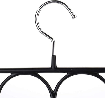 Tosnail 3 Pack Total 48 Rings Steel Non-Slip Tie Hanger Scarf Hangers Scarf Organizer Scarf Holder Legging Hanger Closet Space Saver