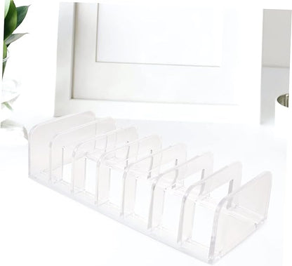 Gatuida Eyeshadow Organizer Divided Lipstick Holder 12 Compartment Makeup Storage Container for Vanity Cosmetic Display Case for Makeup Lovers