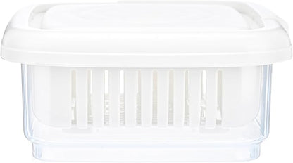 Soap Dish, Square Soap Travel Case with Drainage Layer, Leak-Proof Soap Container for Gym, Bathroom, Traveling, Camping, Soap Bar Shampoo Holder for Shower (White)