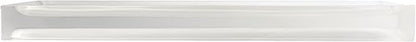 Izod - Vanity Tray, Durable Countertop Accessories, Sleek Resin Organizer, Modern Home Decor, Dorm Room Essentials (Marina Collection, White)