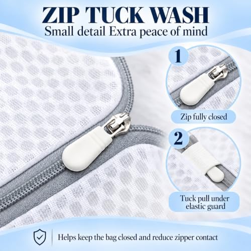 12PCS Laundry Bags Mesh Wash Bags,12X16IN Mesh Laundry Bags - Image 4
