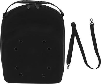 AUNMAS Hard Hat Case, Baseball Cap Carrier Bag, Crush Proof Travel Case with Shoulder Strap for Hat Storage