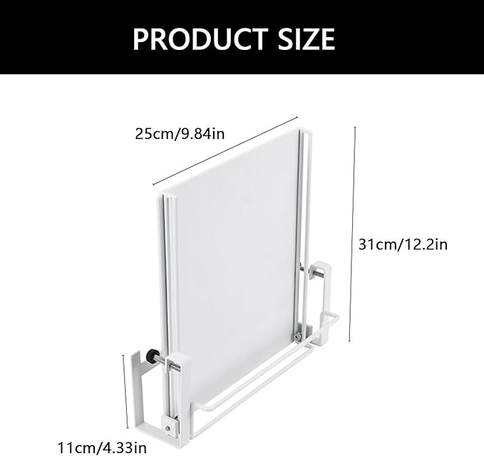 Foldable Cabinet Door Storage Shelf Expandable Kitchen Counter Organizers Practical Kitchen Organizers Rack
