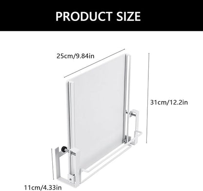 Foldable Cabinet Door Storage Shelf Expandable Kitchen Counter Organizers Practical Kitchen Organizers Rack