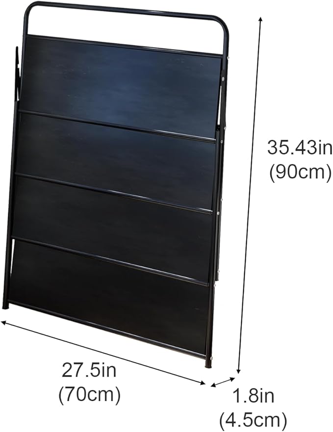 4 Tier No-Assembly Shoe Rack, Foldable Shoes Rack Organizer Without Installation, Portable Solid Metal Shoe Shelves for Closet, Entryway, Front Door Entrance