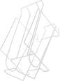 1pc Automatic Coverage Rack White Can Storage Rack for Fridge Kitchen Bar Design Resistant for Spaces