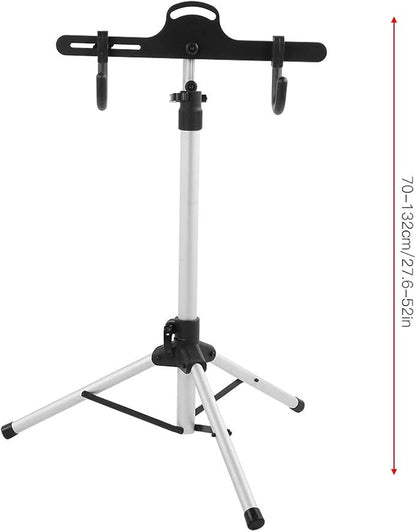 Triangle Bike Hanging Rack, Adjustable Repair Display Stand for Road Bike Parking