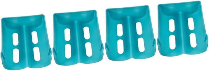 Amosfun 2pcs Fridge Beer and Soda Can Organizer Rack Stackable Portable Bottle Holder for Home and Bar Beverage Storage for Optimal Fridge Space