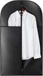 Kimmama Dress Bags for Gowns, Garment Bags for Hanging Clothes, Garment Protector Cover for Wedding Dress, Suit, Dance Costumes, Coat, PEVA, Black, 23.6" x 43.3"