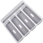 Mikinona 1pc Cutlery Storage Organizer Multi-divided Fork Spoon Tray for Kitchen Drawer Storage to Organize Utensils and Items