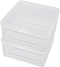 Travel Soap Dish, Soap Box Case with Bar Soap Saver Pad Portable Soap Rest for Bathroom Shower Home Outdoor Gym Fitness Vonpri (Transparent 2Pack)