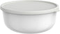 Mepal - Lumina Microwave - Food Storage Containers with Lids for Fridge, Freezer, Steamer & Microwave - Microwave Bowls with Lid - Storage Box - 3000 ml - White