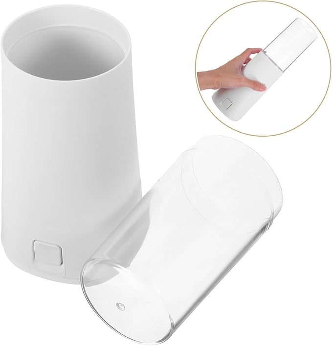 UPKOCH Dustproof Chopsticks Holder with Cover and Detachable Drain Rack - Kitchen Tableware Organizer for Forks Spoons Utensils Space-Saving Household Storage Box 3.34X2.48X10.62In