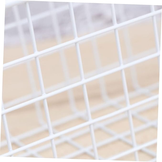 ULTECHNOVO Cabinet Storage Basket Door Hanging Organizer Rack for Kitchen Bathroom Office