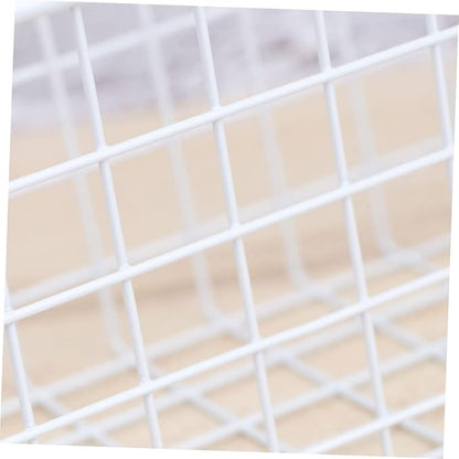 ULTECHNOVO Cabinet Storage Basket Door Hanging Organizer Rack for Kitchen Bathroom Office