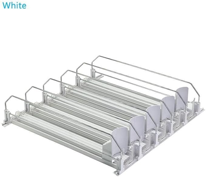 Can Dispenser, 1 Set/3 Counts Can Dispenser with Positioning Buckle, Soda Can Organizer, Drink Organizer for Fridge, Freezer Safe Kitchen Gadgets,Kitchen Storage Rack (1 Set-31cm/12.2in*25cm/9.84in)