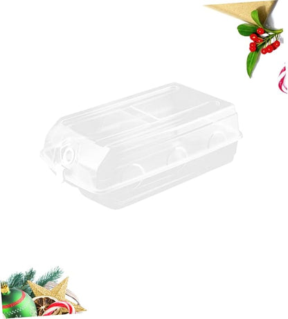 SOLUSTRE Thickened Flip Shoe Box Shoe Cube Organizer Lids Large Storage Box for Sneakers Plastic for Men Women