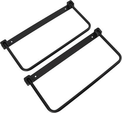Foldable RV Shoe Rack, Alumiun Alloy Hanging Shoe Storage Shelf for Motorhome Yacht, Wall Mounted Shoe Organizer for RV with Installation Screws, Fitment for RV, Travel Trailer,