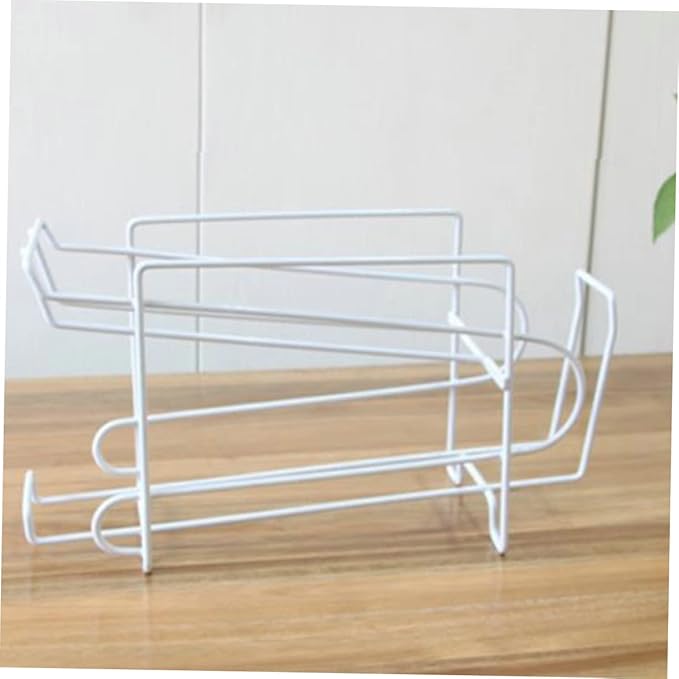Levemolo Fridge Beer Rack Soda Can Holder 10 Can Capacity Beverage Dispenser for Home Office Bar Kitchen