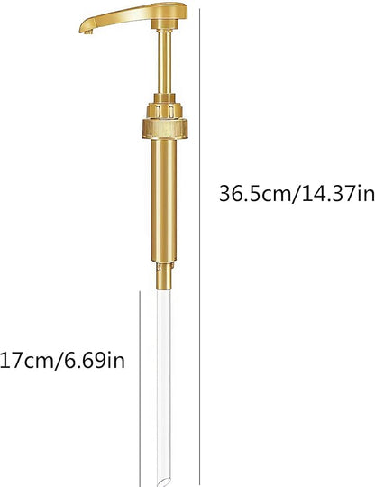 12PCS Syrup Pump Suitable for 750ml Bottles，Coffee Syrup Dispenser Pump，Flavor Syrup Pump (12)