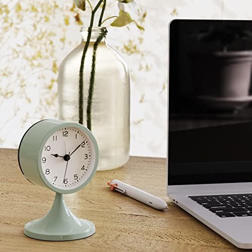 AYRELY® 3" Analog Alarm Clock, Retro Small Clock, Desk Clock for Bathroom - Image 5