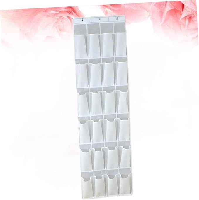 SOLUSTRE 24pcs Shoe Storage Bag Door Hanger Organizer Hanging Bag for Shoes Tidy Decor