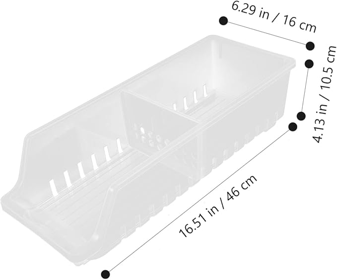 ABOOFAN Refrigerator Can Drink Holder Beverage Dispenser Bin Soda Beverage Dispenser Fridge Soda Can Organizer Stackable Organizer Food Storage Holder Kitchen Bar Storage Rack