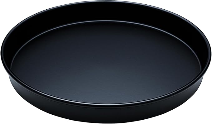 Amolliar Lazy Susan Organizer, Metal Rotating Turntable Spice Rack for Kitchen, Fridge, Cabinet, Countertop, Pantry Storage Organizer, Under Sink Organizer, Tray for Household Purpose, Black 10" 1Pack