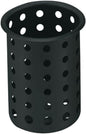 Vollrath 52633 Flatware Cylinder Black Plastic