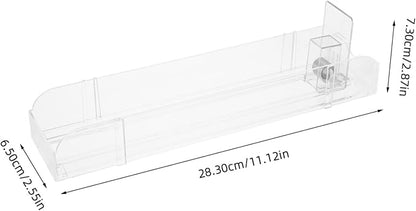 Alipis Dual-sided Drink Booster Soda Can Dispenser for Refrigerator Store Display Organizer Easy to Install Fridge Organizer Drinks