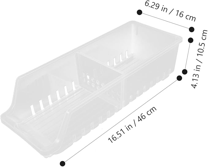 Multi-can Storage Container Fridge Can Holder Beer Storage Dispenser Refrigerator Organizer Dispenser Bin for Canned Foods