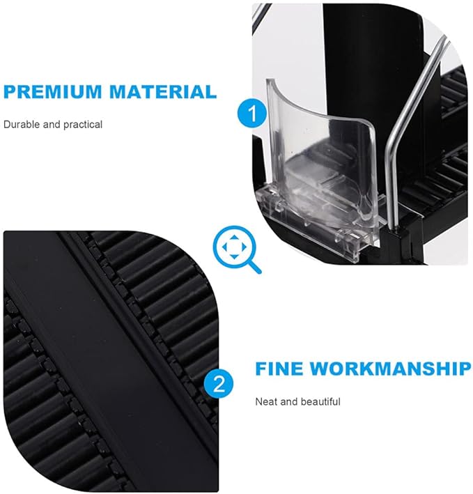 iplusmile Drink Organizer for Fridge - Self-Pushing Soda Can Dispenser Refrigerator Bottle Organizer Beverage Storage for Refrigerator Pantry Vending Machine (14inch)