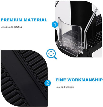 iplusmile Drink Organizer for Fridge - Self-Pushing Soda Can Dispenser Refrigerator Bottle Organizer Beverage Storage for Refrigerator Pantry Vending Machine (14inch)