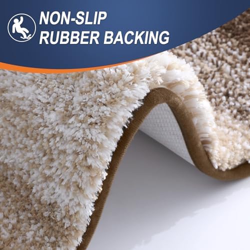 OLANLY Small Bathroom Rugs 28x18, Extra Soft Absorbent Microfiber Bath Rugs - Image 5