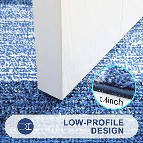 Kitinjoy Indoor Outdoor Door Mat, 45x27 Non-Slip Dirt Trapper Doormats - Image 4