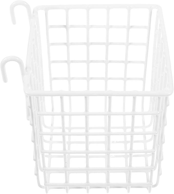 Cabilock 4pcs Hanging Wire Basket Organizer Rack Sturdy Iron Storage for Kitchen Bathroom and Bedroom Multi-functional Capacity and Easy Visibility