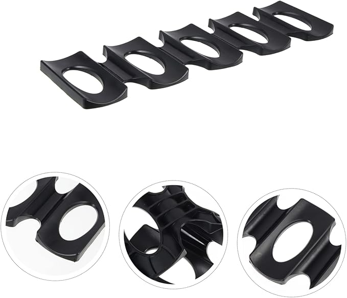 4pcs Refrigerator Beer Holder Mat Silicone Can Organizer for Beverage Storage Practical Fridge Dispenser for Soda Beer and Canned Drinks Design Versatile Kitchen Use