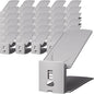 Like-it SH-01L 30P Shoe Storage Space Saver, 2X Storage Capacity, Height Adjustable, Gray, Made in Japan
