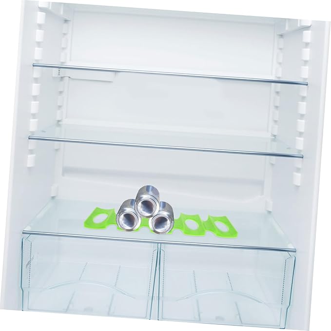 2pcs Silicone Beer Pad Organizer for Refrigerator Stackable Drink Holder for Beer Wine and Beverage Storage for Home and Parties